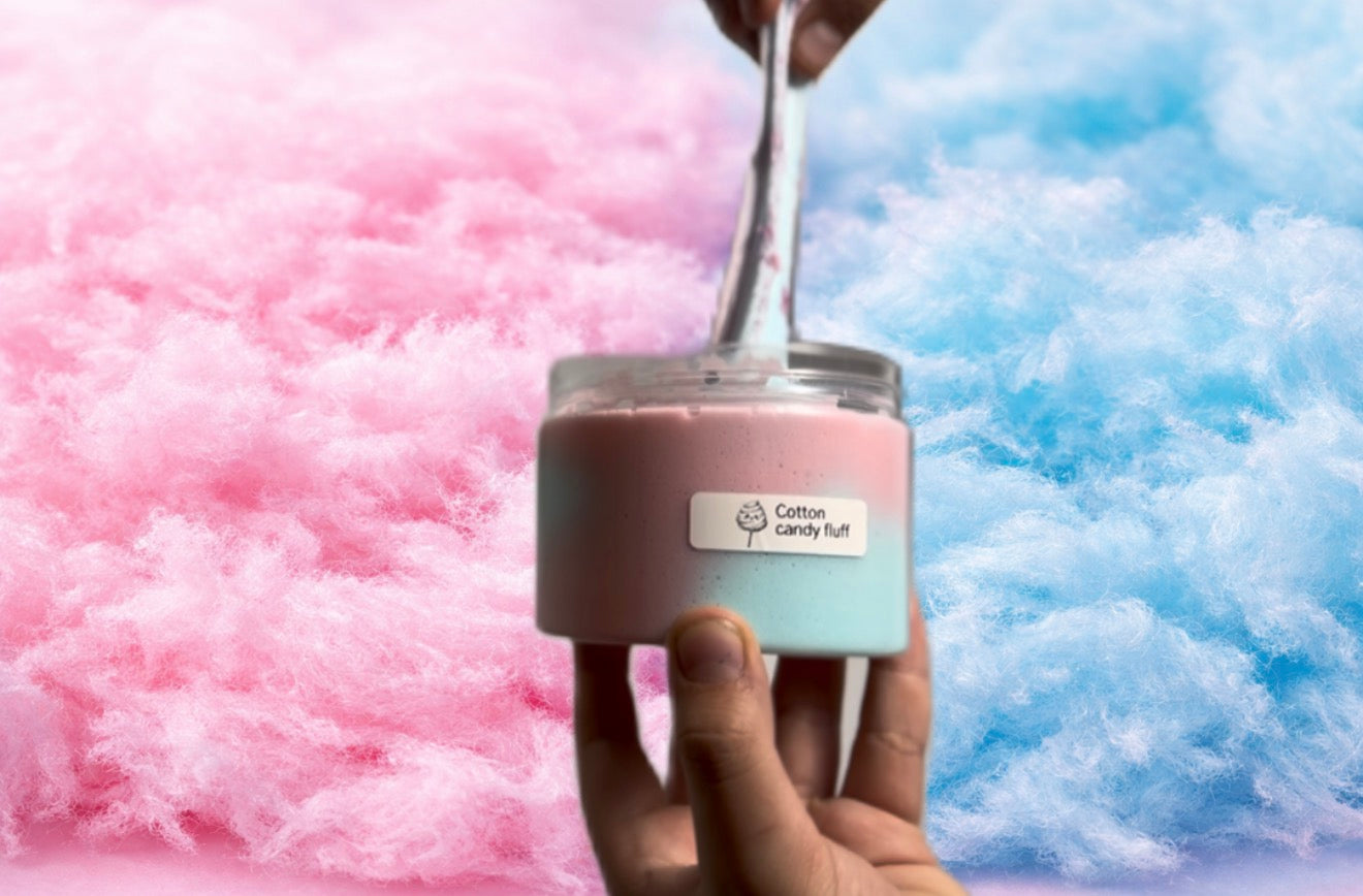 Cotton candy fluff ￼