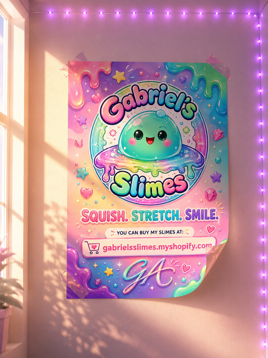 Gabriel‘s slimes poster ￼